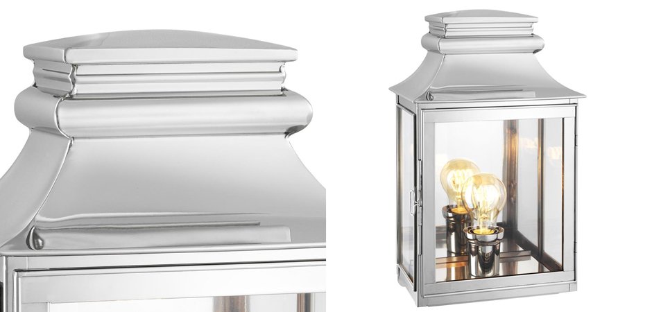 Бра Eichholtz Wall Lamp Primo L Nickel - Loft-Concept в Перми