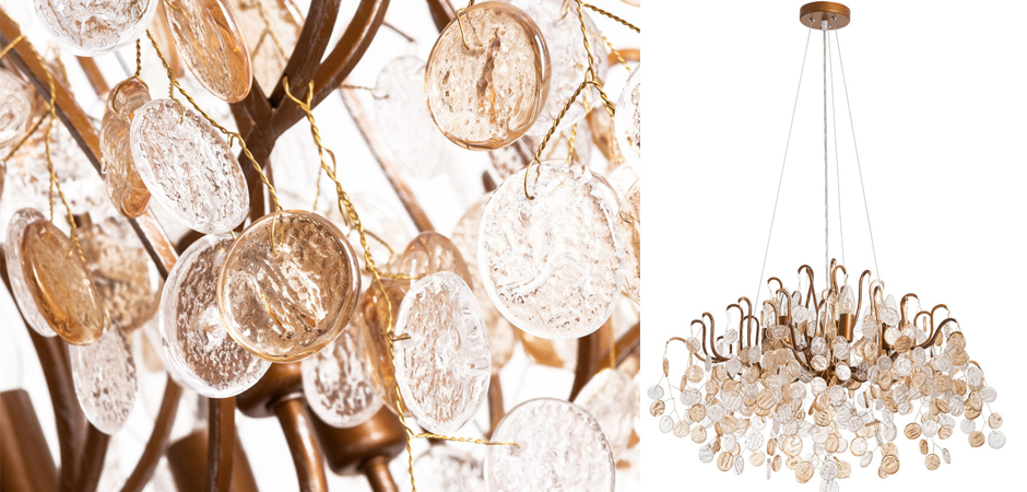 Люстра FAIRYTREE Chandelier Amber Pendants 80 Люстра FAIRYTREE Chandelier Amber Pendants 80 - Loft-Concept в Перми