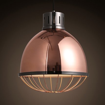 Подвесной светильник Ufo Copper Pendant Big Черный Медь в Перми | Loft Concept 