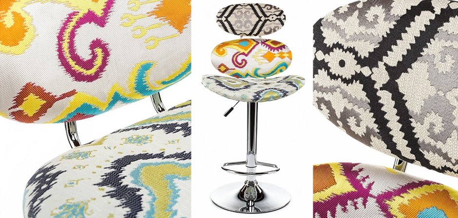 Барный стул Ikat Bar Stool Барный стул Ikat Bar Stool - Loft-Concept в Перми