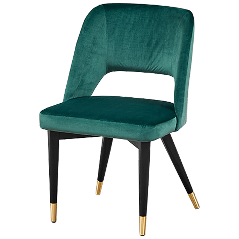 Стул Neasan Stool turquoise Черный Бирюзовый Латунь в Перми | Loft Concept 