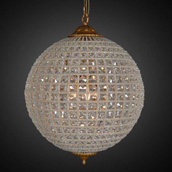 Люстра RH 19th c. Casbah Crystal Pendant 63 Темная бронза винтаж в Перми | Loft Concept 