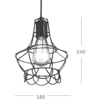 Cветильник Loft Nest Cage №4 в Перми