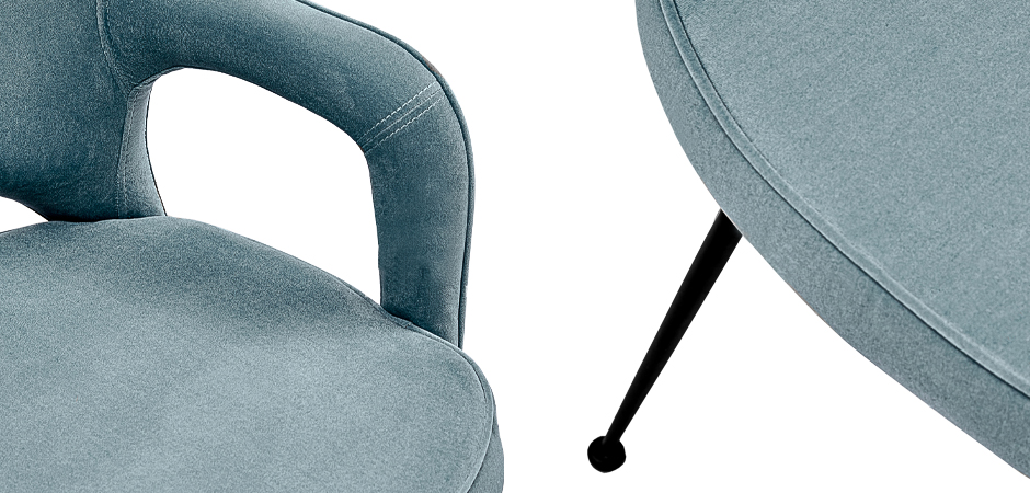 Стул Taube Stool Pastel Blue - фото №1