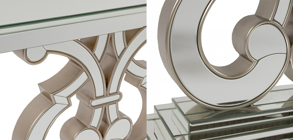 Консоль Mirrored Patterned Console Консоль Mirrored Patterned Console - Loft-Concept в Перми