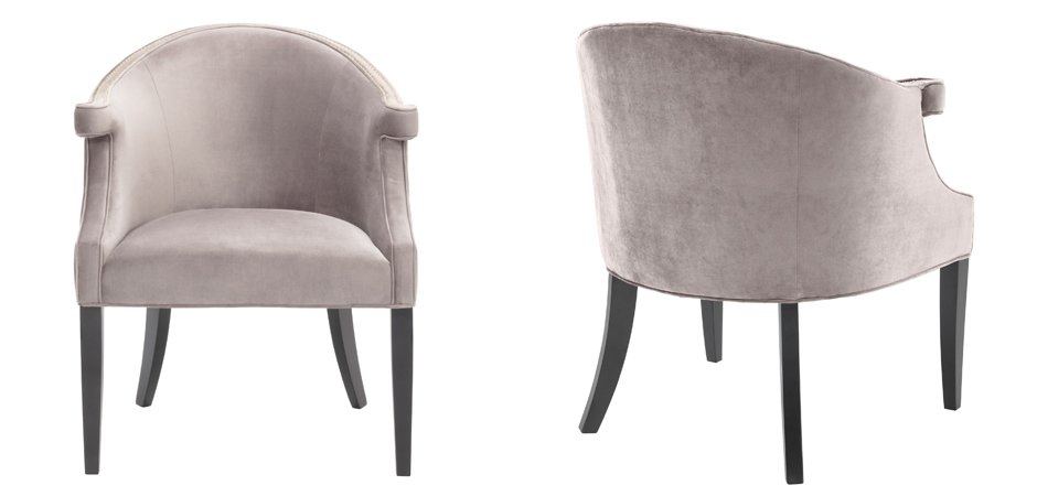 Кресло Eichholtz Chair Margaux taupe Кресло Eichholtz Chair Margaux taupe - Loft-Concept в Перми
