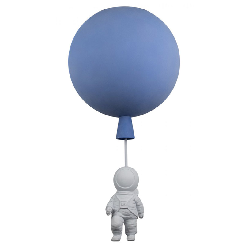 Потолочный светильник Cosmonaut blue ball Синий в Перми | Loft Concept 