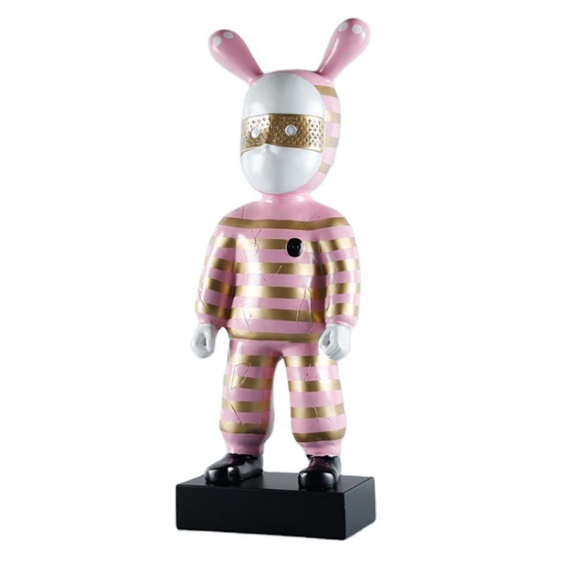 Rolito Large Figurine Pink Розовый Черный Золотой в Перми | Loft Concept 