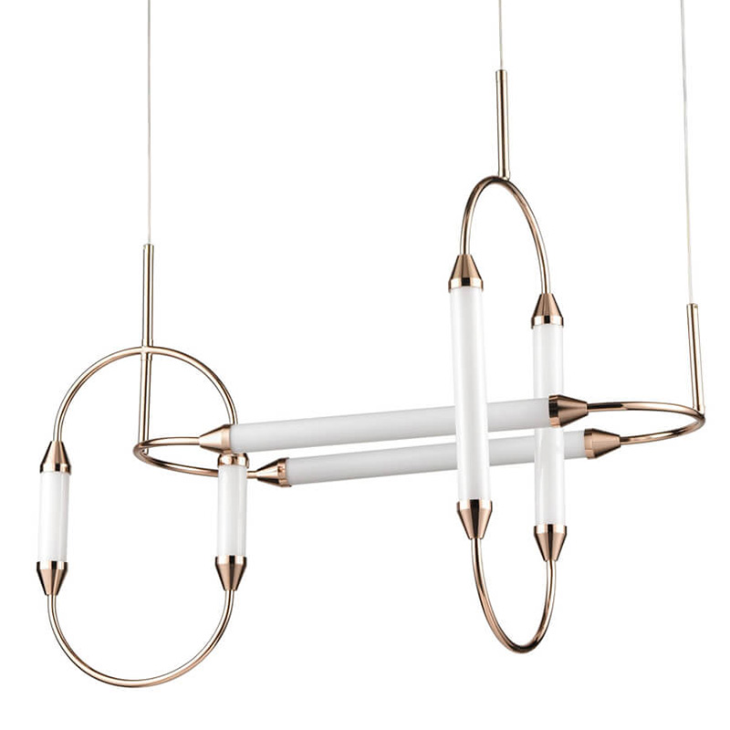 Люстра Giopato & Coombes CIRQUE chandelier Skyline Medium Gold Золотой в Перми | Loft Concept 