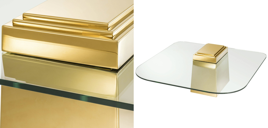 Кофейный стол Eichholtz Coffee Table Orient Gold Кофейный стол Eichholtz Coffee Table Orient Gold - Loft-Concept в Перми