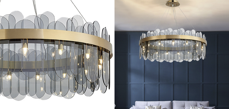 Люстра Blount Chandelier Smokey Люстра Blount Chandelier Smokey - Loft-Concept в Перми