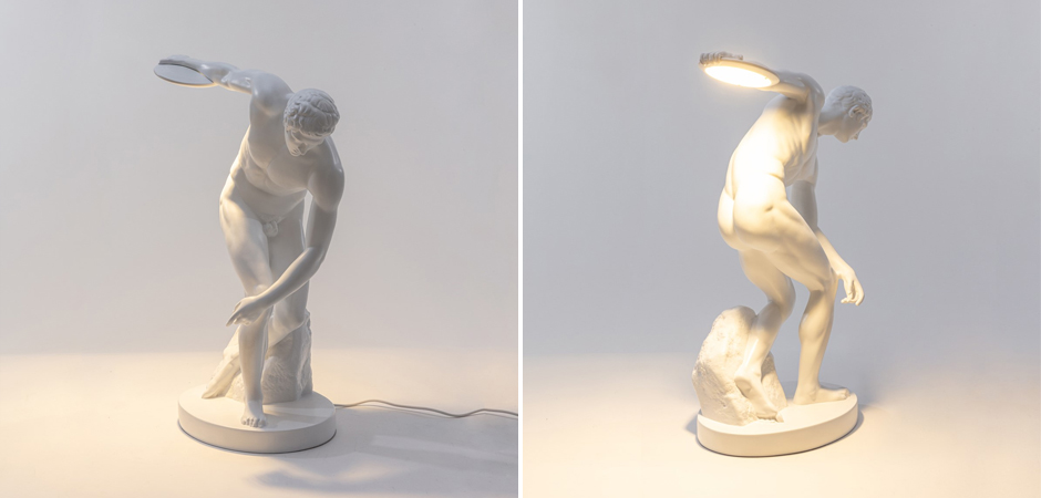 Настольная лампа Seletti Discobolux Настольная лампа Seletti Discobolux - Loft-Concept в Перми