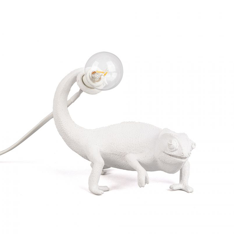 Лампа Seletti Chameleon Lamp Still Белый в Перми | Loft Concept 