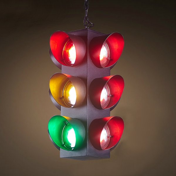 Подвесной светильник Светофор Loft Traffic Light Pendant  в Перми | Loft Concept 