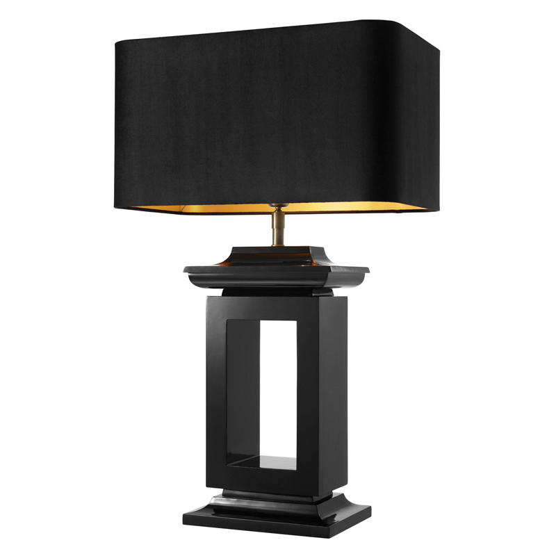 Настольная лампа Eichholtz Table Lamp Mandarin Черный в Перми | Loft Concept 