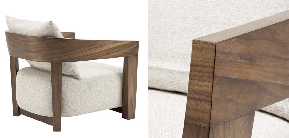 Кресло Eichholtz Chair Rubautelli Walnut Кресло Eichholtz Chair Rubautelli Walnut - Loft-Concept в Перми