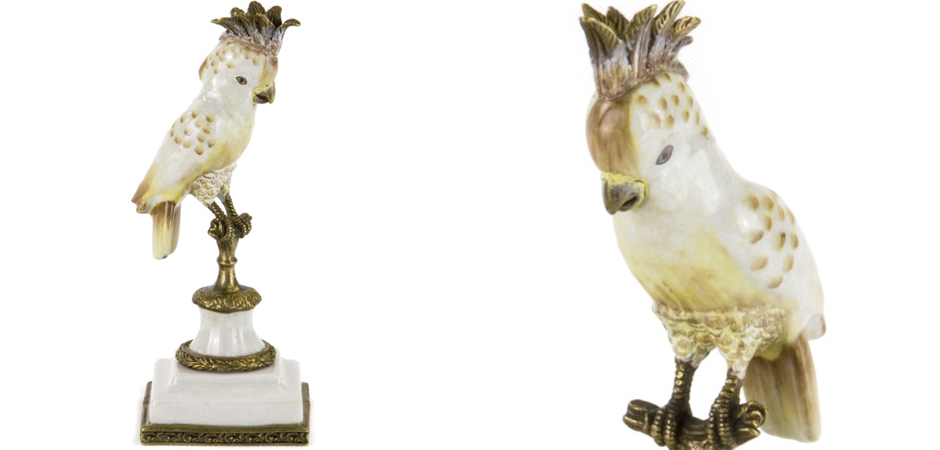 Статуэтка White Crested Parrot Статуэтка White Crested Parrot - Loft-Concept в Перми