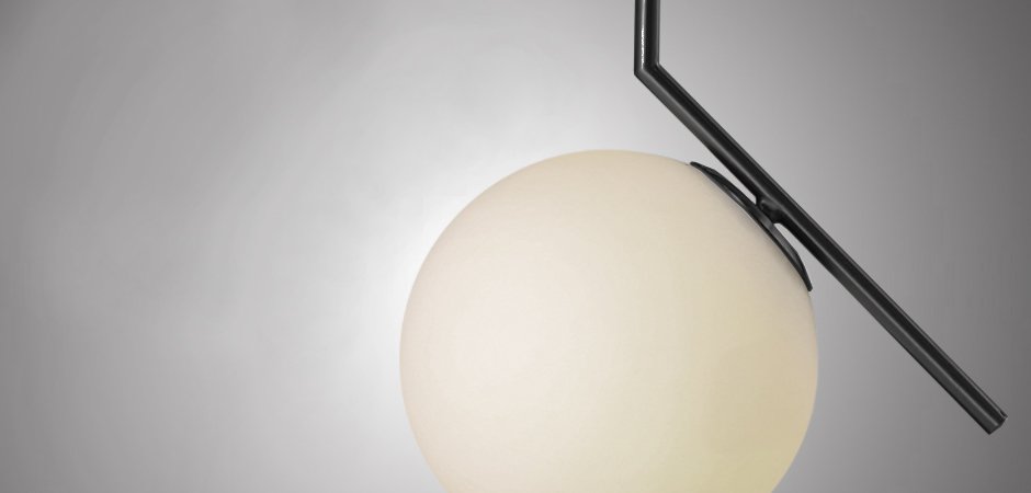 Светильник Flos IC Lighting Black Pendant Lamp Светильник Flos IC Lighting Black Pendant Lamp - Loft-Concept в Перми