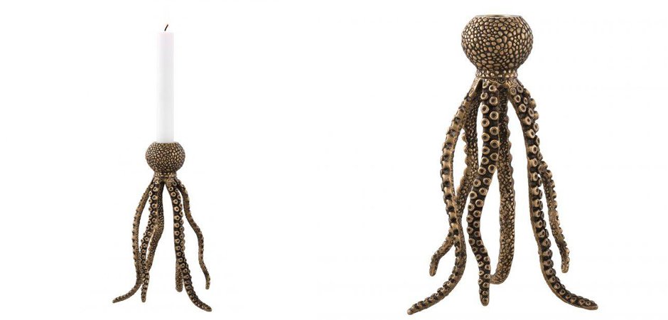 Подсвечник Eichholtz Candle Holder Octopus Подсвечник Eichholtz Candle Holder Octopus - Loft-Concept в Перми