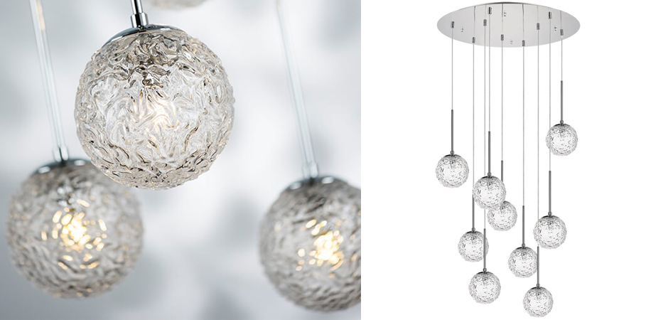 Люстра Soranzo Glass Balls 9 Люстра Soranzo Glass Balls 9 - Loft-Concept в Перми