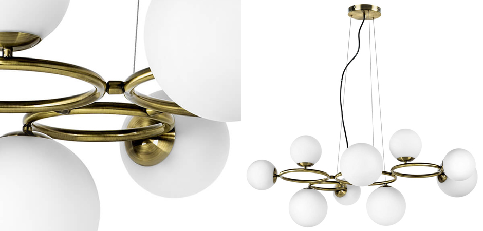 Люстра Bubbles on 4 Rings Chandelier Люстра Bubbles on 4 Rings Chandelier - Loft-Concept в Перми