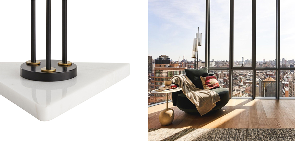 Торшер Arteriors STEFAN FLOOR TORCHIERE Торшер Arteriors STEFAN FLOOR TORCHIERE - Loft-Concept в Перми
