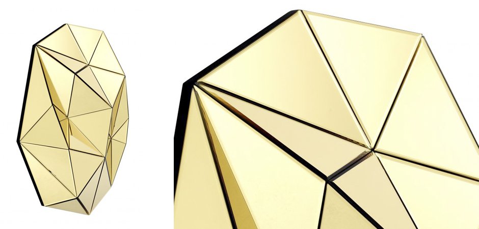 Зеркало Eichholtz Mirror Topanga Gold Зеркало Eichholtz Mirror Topanga Gold - Loft-Concept в Перми