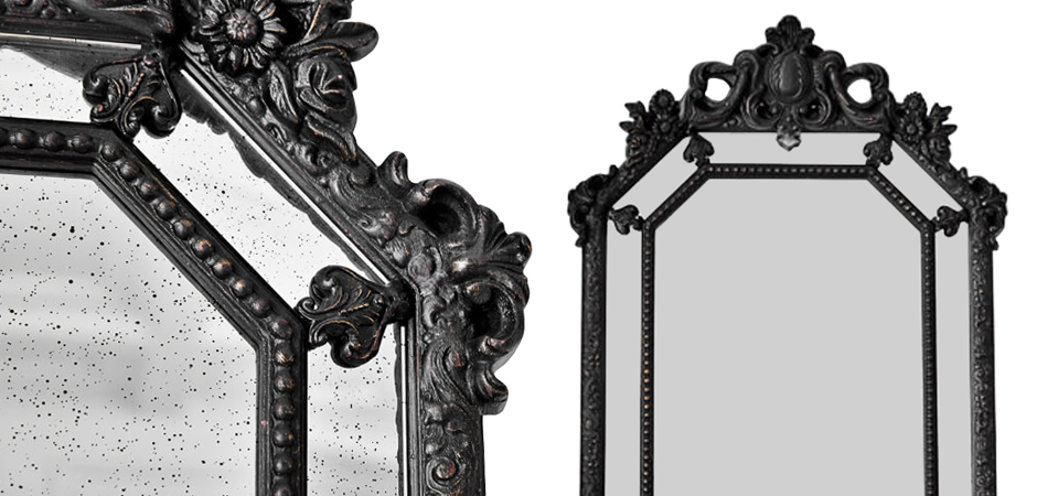 Зеркало Keppel Mirror Black Зеркало Keppel Mirror Black - Loft-Concept в Перми
