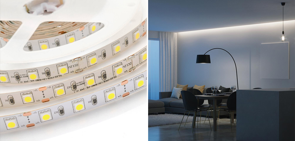 Светодиодная лента 60LED/m 5050SMD холодный белый 5M Светодиодная лента 60LED/m 5050SMD холодный белый 5M - Loft-Concept в Перми