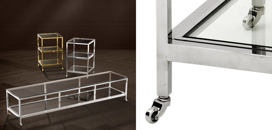 Приставной стол Eichholtz Side Table Hutton Приставной стол Eichholtz Side Table Hutton - Loft-Concept в Перми