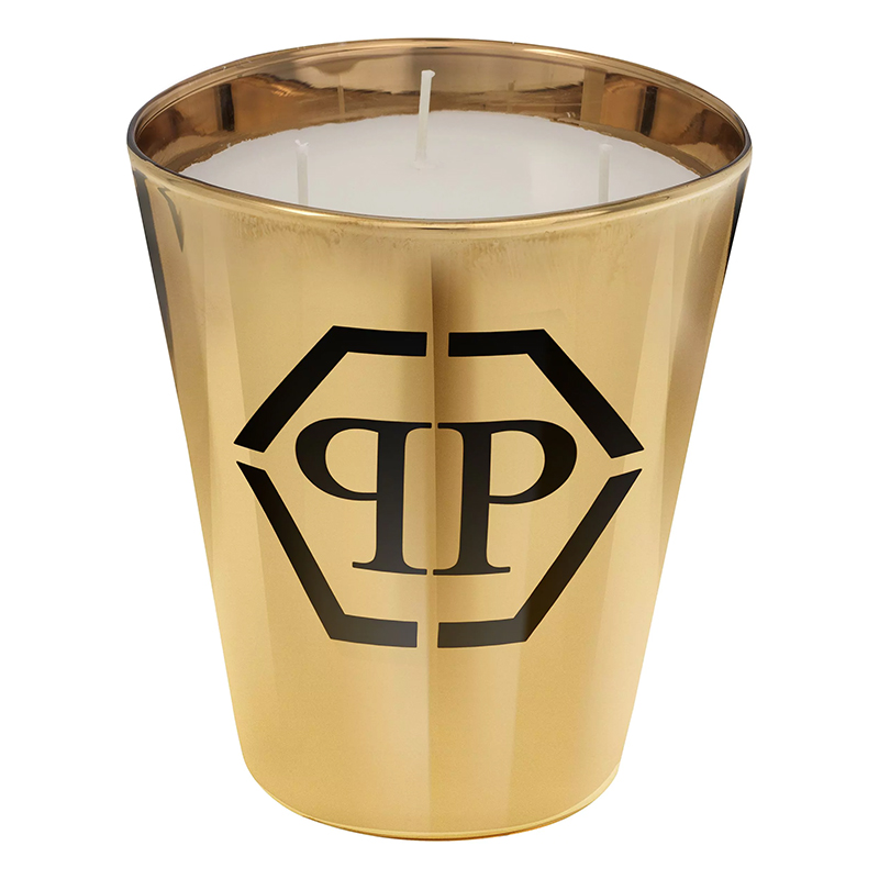 Свеча Philipp Plein Candle Empire Gold M Золотой Черный Белый в Перми | Loft Concept 