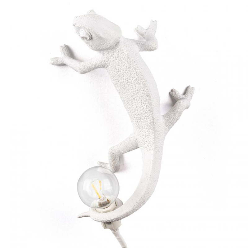 Бра Seletti Chameleon Lamp Going Up Белый в Перми | Loft Concept 