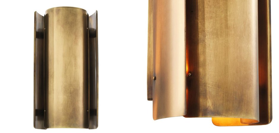 Бра Eichholtz Wall Lamp Verge Vintage Brass Бра Eichholtz Wall Lamp Verge Vintage Brass - Loft-Concept в Перми