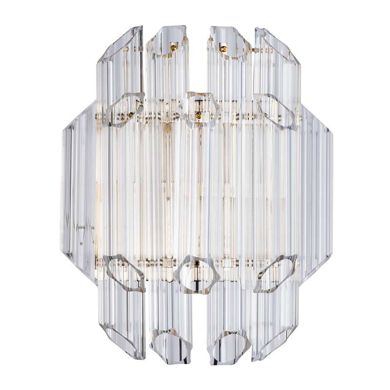 Бра Hexagon Tube Light Crystal wall lamp Прозрачный в Перми | Loft Concept 