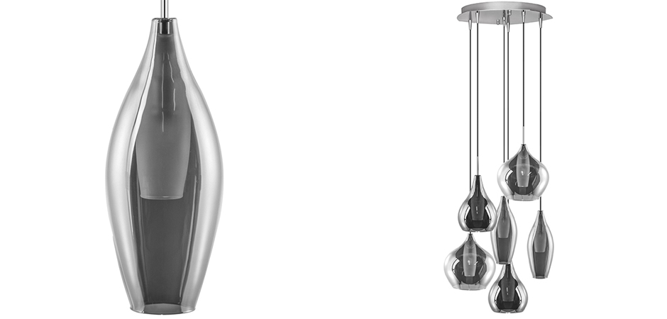 Люстра Candiano Smoke 6 Light Люстра Candiano Smoke 6 Light - Loft-Concept в Перми