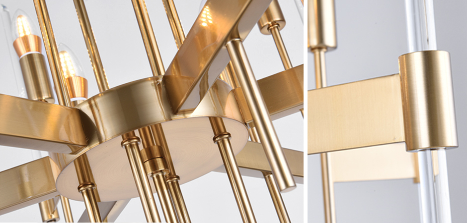 Bari Light Chandelier Aged Brass Bari Light Chandelier Aged Brass - Loft-Concept в Перми