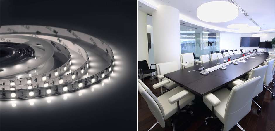 Светодиодная лента 14,4W/m 60Led/m 5050SMD холодный белый Светодиодная лента 14,4W/m 60Led/m 5050SMD холодный белый - Loft-Concept в Перми