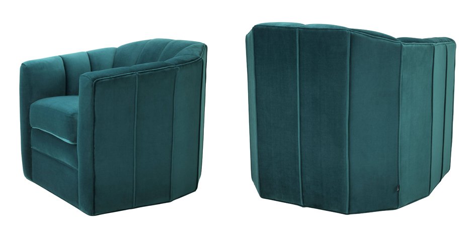 Кресло Eichholtz Chair Delancey Sea Green Кресло Eichholtz Chair Delancey Sea Green - Loft-Concept в Перми