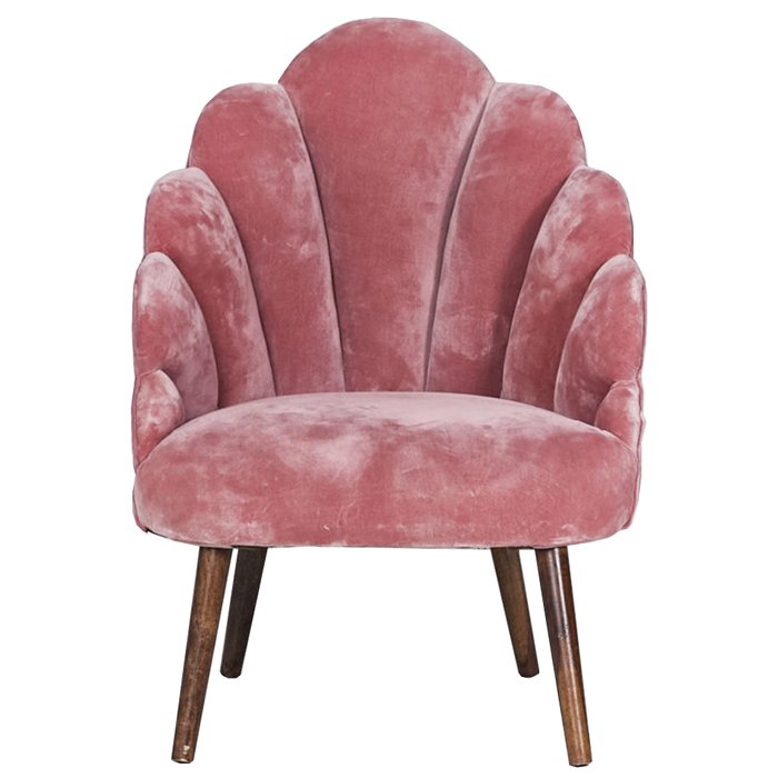 Кресло Pink Chair Розовый (Rose) в Перми | Loft Concept 