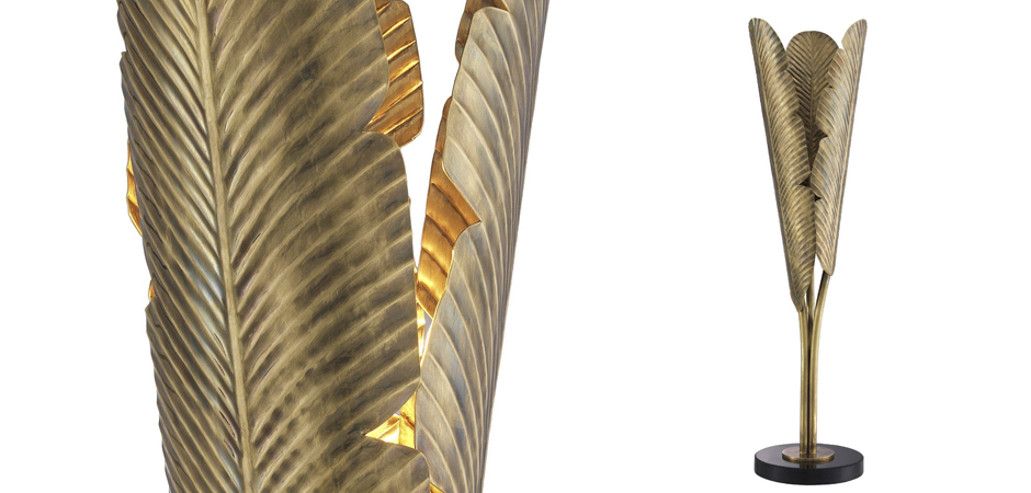 Настольная лампа Eichholtz Table Lamp Plantain Настольная лампа Eichholtz Table Lamp Plantain - Loft-Concept в Перми