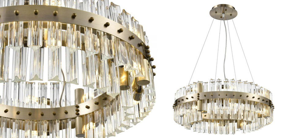Люстра Glass Angular Tubes Люстра Glass Angular Tubes - Loft-Concept в Перми