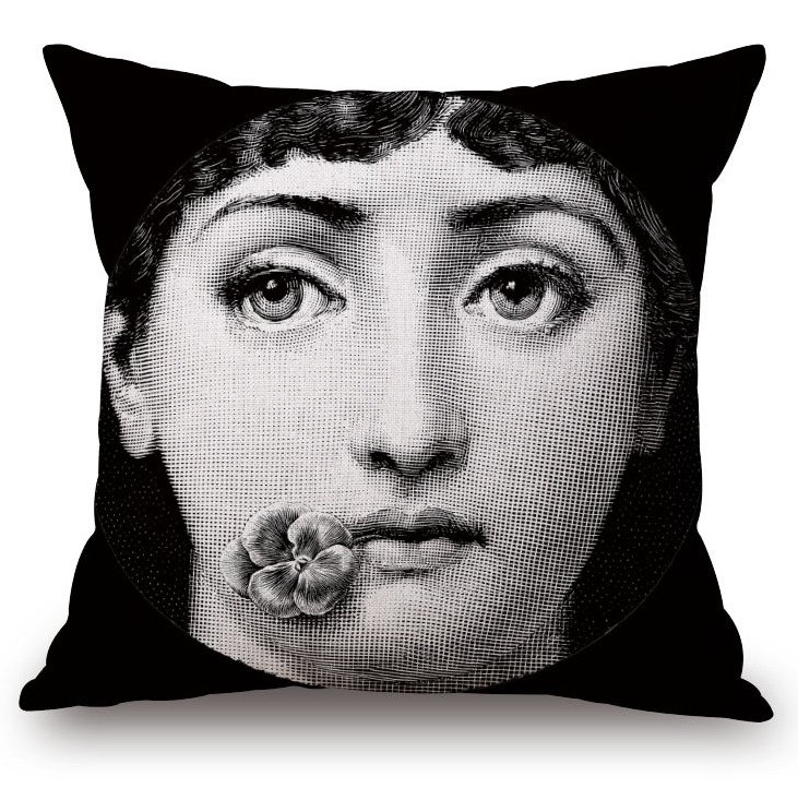 Декоративная подушка Fornasetti 010  в Перми | Loft Concept 