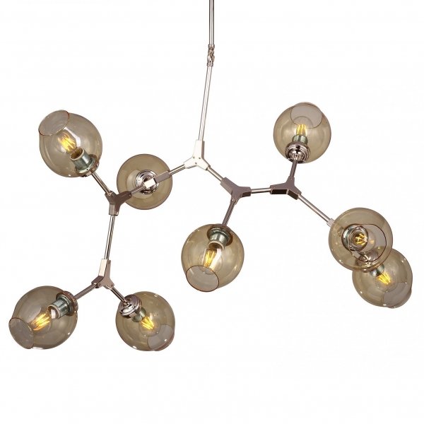 Люстра Branching Bubble Chandelier 8 Amber Янтарь (Amber) в Перми | Loft Concept 