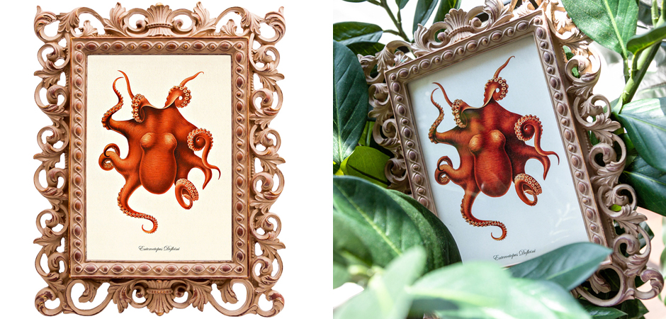 Постер Red Octopus Poster Постер Red Octopus Poster - Loft-Concept в Перми