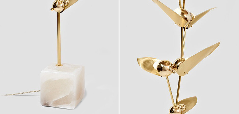 Торшер LAVRA Floor Lamp Gold Торшер LAVRA Floor Lamp Gold - Loft-Concept в Перми