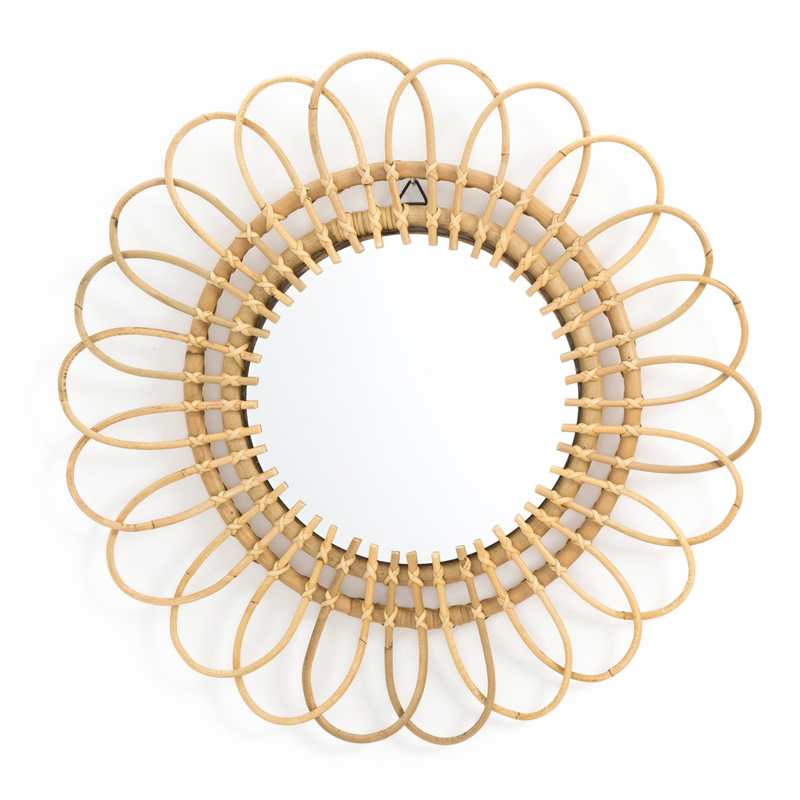 Зеркало Mirror Rattan Flower I  в Перми | Loft Concept 