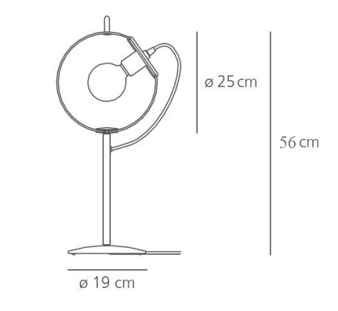 Лампа Miconos table в Перми