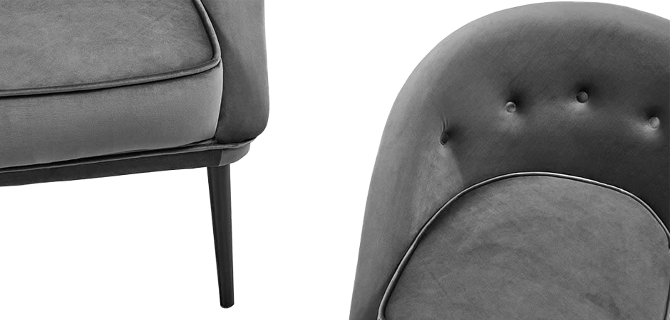 Кресло Gwyn Chair Gray Кресло Gwyn Chair Gray - Loft-Concept в Перми