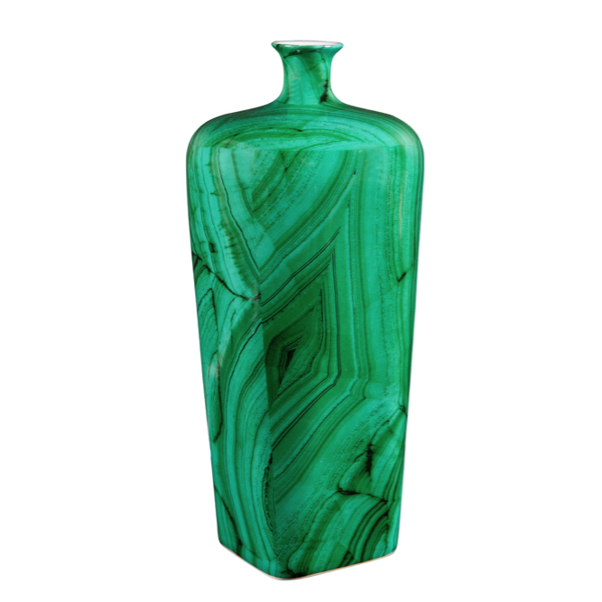 Ваза Malachite Vase flask Малахит в Перми | Loft Concept 