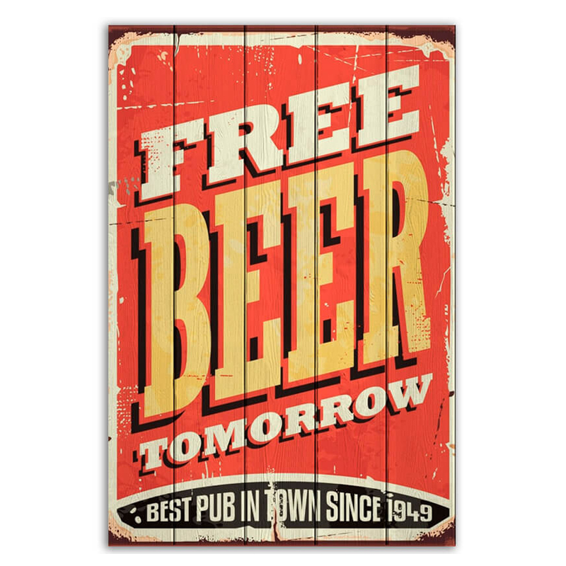 Постер Free Beer Tomorrow  в Перми | Loft Concept 